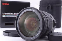 [極上美品, 元箱] SIGMA EX 17-50mm f/2.8 OS HSM DC Zoom Macro Lens for Nikon シグマ デジタル 一眼レフ カメラ レンズ ニコン NL-00476_画像1