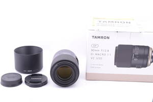 [新品同様, 元箱] TAMRON SP 90mm f/2.8 VC Di USD F017 AF Lens for Nikon タムロン 一眼レフ カメラ 単焦点 レンズ ニコン用 NL-00535