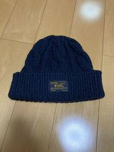 WTAPS BEANIE 05 NAVY 14A/W ニットキャップ