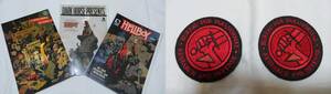 DARK HORSE 20YEARS COMIC DARK HORSE PRESENTS #31 HELLBOY HELLBOY IN THE CHAPEL OF MOLOCH 計３冊 B.P.R.D. アイロンパッチ 2個セット