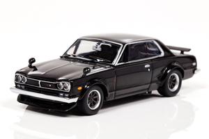 ★1/43 日産 スカイライン 2000GT-R KPGC10 Special Customized Edition Black CN437202 カーネル