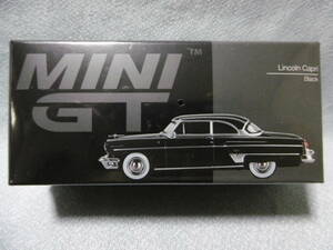 未開封新品 MINI GT 448 Lincoln Capri Black 左ハンドル