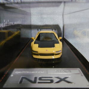 未開封新品 ignition model 1/64 Honda NSX（NA1）Yellow 1945の画像3