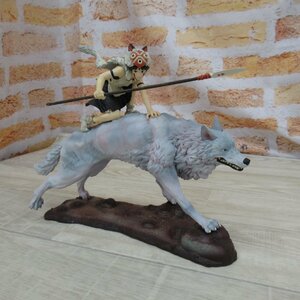 TC871/もののけ姫 犬神&サン コミニカ メモリアルコレクション スタジオジブリ 二馬力 宮崎駿 Princess Mononoke