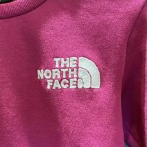 ノースフェイス THE NORTH FACE NTJ62262 Frontview Crew フロントビュークルー キッズ フューシャピンク FS 140cm新品 未使用 正規品_画像2