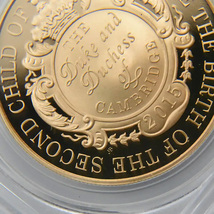 ☆即納追跡可☆ 【PCGS鑑定】2015 エリザベス2世 シャーロット王女 誕生記念 金貨 PCGS PR69DC_画像6