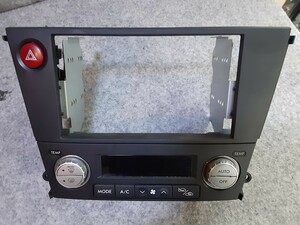 スバル　レガシィ　BP5 BP9 BP系　後期型　2DIN　オーディオパネル　ナビパネル　エアコンパネル　ブラック　