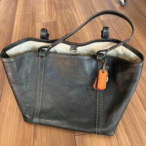 genten 本革バッグ　日本製 トートバッグ　A4 底36×17.5 高27.5cm 