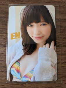 【未使用】島崎遥香 AKB48 テレホンカード テレカ　週刊エンタメ ENTAME アイドル 水着