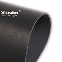 【DY.leather　正品】「A3サイズ/黒品質7/1.0mm」国産新品特価 ヌメ革はぎれきなり　ブラック　タンニンなめし~送料無料~_画像2