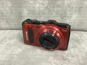 2Y129 FUJIFILM 富士フイルム FinePix F550EXR コンパクトデジタルカメラ 24mm WIDE15x ZOOM 16MEGA CMOS レッド 現状品