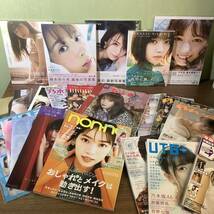 2W68●乃木坂46/写真集/8冊/おまとめ/衛藤美彩/橋本奈々未/斉藤優里/与田祐希/西野七瀬/生田絵梨花/未開封品有/雑誌11冊/クリアファイル●_画像1