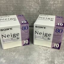 2Y110 未開封品 SONY ソニー Neige MD MDディスク 録音用ミニディスク ミニディスク 現状品_画像1