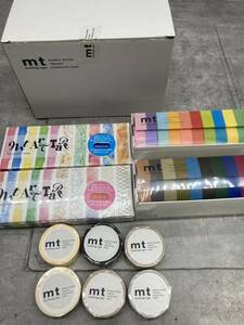 2ta121 未使用品 マスキングテープ mt まとめて mtのみ マステ mt水彩絵の具×2 15mm幅セット 箱入り 