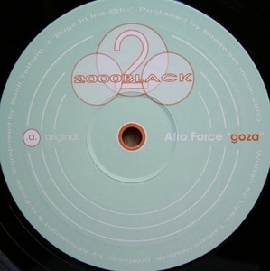 Afro Force(Kaidi Tatham) - Goza (2000 Black) ブロークンビーツ・フューチャージャズ　