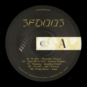 V.A / Peaky Beats / Dominus - 3 Feet Deep 003 UKガラージ