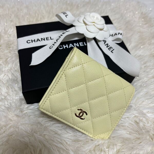 【高島屋購入】CHANEL シャネル ウォレット 2つ折り財布