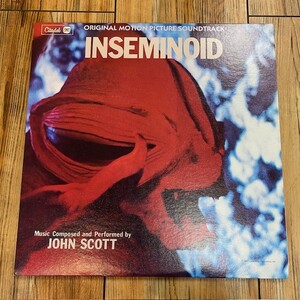 USオリジナル盤 / SFホラー映画サントラ / 悪魔の受胎(INSEMINOID) / JOHN SCOTT / CT 7023 / LP / OST