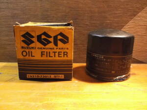  old car parts Suzuki SUZUKI oil filter Fronte (SS40) Carry (ST40) Carry van (SST40V) unused old car bike parts A4 number 