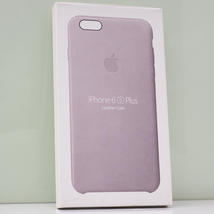 Apple iPhone 6s Plus , iPhone 6 Plus 用 アップル 純正 レザーケース Rose Gray グレー系 本物 Apple純正品 未開封品 iPhone6sPlusケース_画像1