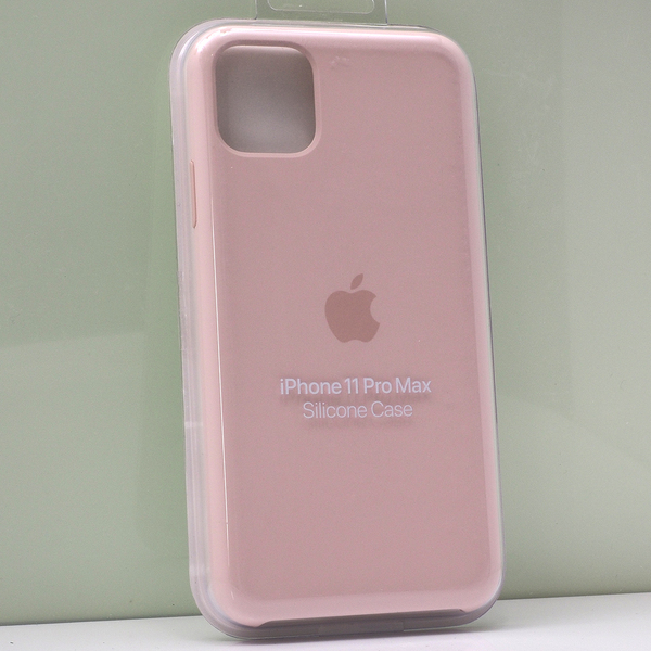 Apple iPhone 11 Pro Max (6.5インチ) 用 アップル 純正 シリコンケース (シリコーンケース) ピンクサンド 本物Apple純正ケース 未開封品