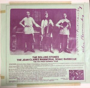 The Rolling Stones - The Jean-Clarke Mammorial Sonic Barbecue / TAKRL 1919 / 1976年 / US