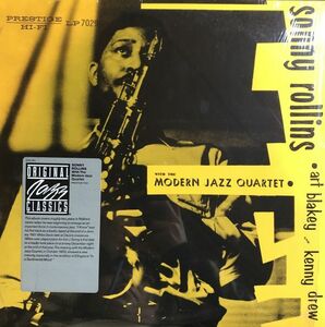 Sonny Rollins With The Modern Jazz Quartet / (Original Jazz Classics) OJC-011 / 1982年 / US / Mono / シュリンク付