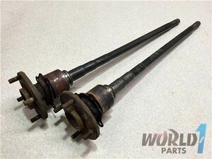 AE86 レビン トレノ 前期 GT-APEX 純正 ドライブシャフト 左右セット 24mm ディスクブレーキ車外し 駆動系 ドラシャ AE85 LEVIN TRUENO