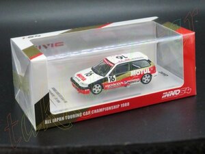 即決◆未開封◆1/64INNOイノモデルMODELSホンダHondaシビックCIVIC EF3 JTC全日本ツーリングカー選手権1988CL3#16モチュールMOTUL無限MUGEN