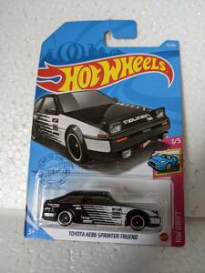 HW TOYOTA AE86 SPRINTER TRUENO トヨタ トレノ FALKEN トミカサイズ ミニカー ホットウィール