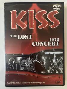 DVD ※ジャケット切取り※「キッスザロスト1976コンサート」kiss セル版