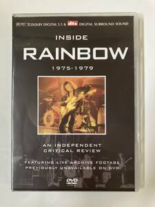 海外盤DVD ※ジャケット切り取り※「Critical Review Inside Rainbow 1975-1979」レインボー