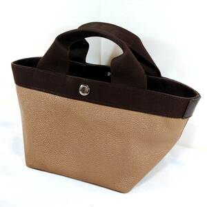  Herve Chapelier chocolate Brown boat shape tote bag GP series ryuks tote bag handbag 