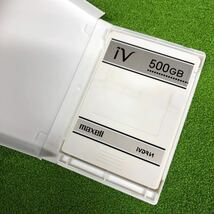 S581【中古品】マクセル maxell iVカセット 500GB iVDR-S 動作未確認 長期保管品 現状品_画像5