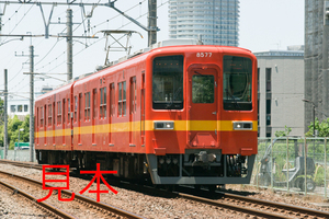 鉄道写真データ（JPEG）、00636016、8000系（8577F）、東武鉄道亀戸線、曳舟〜小村井、2016.06.02、（7360×4912）