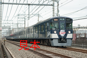 鉄道写真データ（JPEG）、00646524、急行、9000系（9008F）二代目「L-train」、西武鉄道池袋線、西所沢〜所沢、2016.06.16、（7360×4912）