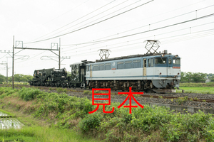 鉄道写真データ（JPEG）、00667193、EF65-2063＋ヨ8404＋シキ801B1、JR東北本線、東大宮〜蓮田、2016.06.27、（6991×4666）