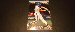 【激レア】中嶋聡　オリックス　1997　プロ野球チップス　カルビー　検　BBM　epoch　WBC　OB　野球カード　バッファローズ　西武