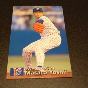 【激レア】吉井理人 ヤクルトスワローズ 1997 プロ野球チップス カルビー 検 BBM epoch WBC OB 野球カード プロ野球 千葉ロッテの画像1