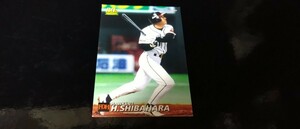 2002年　柴原洋　ダイエーホークス　プロ野球チップス　カルビー　検　BBM　epoch　WBC　OB　野球カード　プロ野球　ソフトバンク