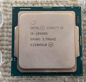 Intel Core i9-10900K 10Core 3.70GHz SRH91 CPU Processor 動作品