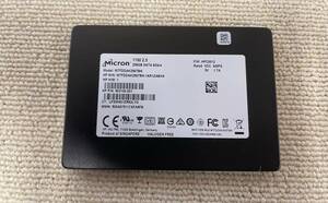 Micron 256GB SATA 6G 2.5インチ SSD MTFDDAK256TBN