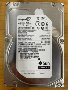 Seagate 2TB 7.2K SAS 6G 3.5インチ HDD ST32000444SS