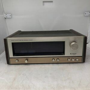 TRIO トリオ KT-6005 AM-FM ステレオチューナー ラジオ 昭和レトロ 