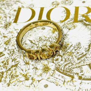  не использовался DIOR Dior Dio(r)evolution Dio Revolution R1009DVOCY D301 кольцо кольцо размер M 12 номер GP Gold crystal 