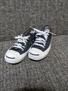 CONVERSE　ジャックパーセル　黒24.5