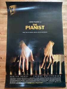 ★戦場のピアニスト★US版1シート★DS（両面印刷）★エイドリアン・ブロデイ★ロマン・ポランスキー★/The Pianist★Roman Polanski★