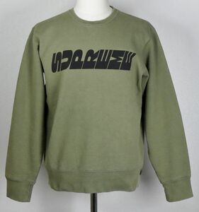 19AW Supreme Breed logo Crewneck Small Light Olive シュプリーム スウェット カナダ製 b6690