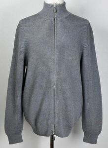 HERMES エルメス ドライバーズ ジップ ニット ジャケット size XL zip sweater b7749