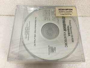 **E921 unopened Windows ME TOSHIBA DynaBook V2/470CRC 6 pcs set **